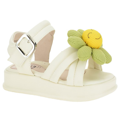 Сандалии для девочки Baden KPP007-031 бежевые 1